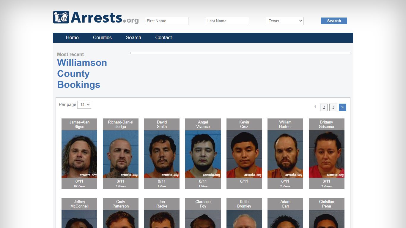 Williamson County Arrests and Inmate Search